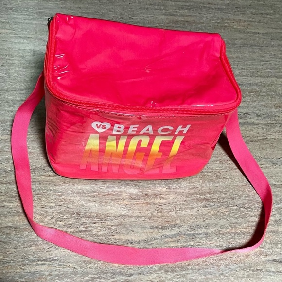 Victoria's Secret Handbags - Victoria's Secret Beach Angel Pink Carry Cooler Bag